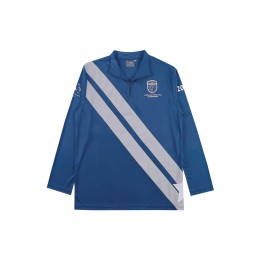 Order Online Royal Blue Men's Long Sleeve Polo Stand Collar Half Chest Zipper Equestrian Competition Australia Star Patch 100%Polyester P1532 Order Online Royal Blue Men's Long Sleeve Polo Stand Collar Half Chest Zipper Equestrian Competition Australia Star Patch 100%Polyester P1532